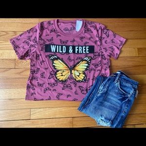 Butterfly Tee Shirt